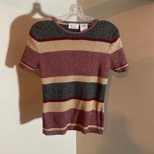 Kathie Lee women’s Sz Med sweater blouse